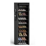 VTRIN 10 TIER NARROW SHOE RACK WITH COVERS