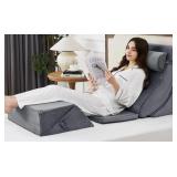 HOMEMATE 6PC BED WEDGE PILLOW SET