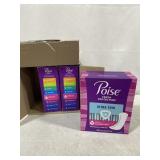 3 BOXES POISE FRESH PROTECTION ULTRA THIN PADS