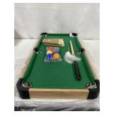 MINI POOL TABLE SET FOR KIDS 30x16 INCHES