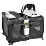 PAMOBABE FOLDABLE PLAYARD NURSERY CENTER WITH