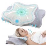 DONAMA, USED CERVICAL CONTOUR MEMORY FOAM PILLOW,