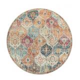 LAHOME MONOCCAN 5FT ROUND RUG