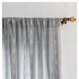 BOHO, DECORATIVE CURTAINS, 2 PANELS- 84 X 52 IN.