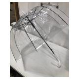 CLEAR UMBRELLAS 32IN 10UMBRELLAS