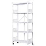 MOLYHOM FOLDING STORAGE SHELVES, 5-TIER - 62 X 28