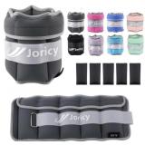 JORICY, 2 PACK- ADJUSTABLE ANKLE WEIGHTS, 2-10