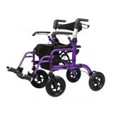 ELENKER ALL-TERRAIN 2 IN 1 ROLLATOR WALKER &