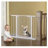 BABYBOND WHITE BABY GATE 43'W x 30'H INCHES