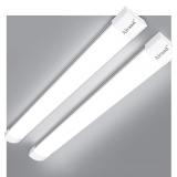 AIRAND 2 PACK 2FT 18W 5000K UTILITY LED GARAGE