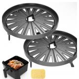 AIR FRYER LINERS - 2 PACK LAYER AIR FRYER TRAY