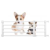 GENERIC RETRACTABLE SHORT DOG GATE (WHITE) 9.45 X