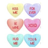 PULLCREASE SET OF 12 VALENTINES DAY PLUSHIES