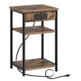 NIGHTSTAND W/CHARGING CONSOLE 15x11x24IN