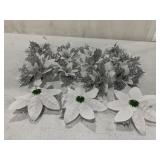 CLIMP ON ARTIFICIAL FLOWERS 5IN 13PCS SOME