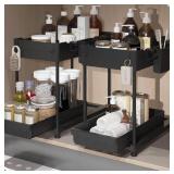 SEVENBLUE 2 PACK UNDER SINK ORGANIZER AND STORAGE