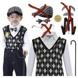 Z-SHOP OLD MAN COSTUME FOR BOYS - MISSING ITEMS