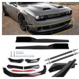 FRONT BUMPER LIP SPLITTER SPOILER KIT DODGE