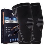 PHYSFLEX 2PCK X-LARGE KNEE COMPRESSION BRACE