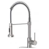 OWOFAN PULL DOWN KITCHEN FAUCET(BRUSHED NICKEL)