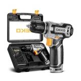 DEKO CORDLESS DRILL SET 12V NEEDS NEW BATTERY