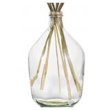 HEWORY LARGE GLASS VASE(15X5.51IN)