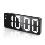 AMIR DIGITAL ALARM CLOCK 6.69"W x 2.87"H INCHES