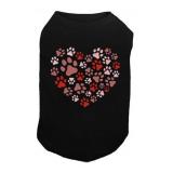 GRAPHIC VALENTINE'S DAY DOG APPAREL SHIRT - SIZE