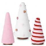 BEEVEER 3PCS VALENTINES DAY TABLE TREE DECOR -