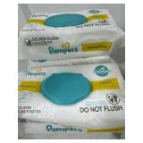 PAMPERS BABY WIPES FOR SENSITIVE SKIN 3 PACKS OF