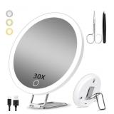 SUUPVAOR, MAGNIFYING MIRROR WITH LIGHT, 5.75 IN.