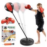 MEFBAHA, PUNCHING BAG SET FOR KIDS, 34-44 IN.