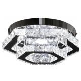 CXGLEAMING CEILING CRYSTAL CHANDELIER LIGHT