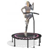 NEWAN SILENT MINI FITNESS TRAMPOLINE (BLACK AND