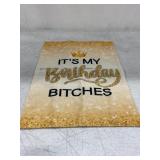 WEBENISON ITS MY BIRTHDAY GARDEN FLAG 18.5X12IN