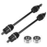 ISEYEC FRONT CV AXLES AND WHEEL BEARING KIT FOR