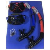 SNORKELING MASKS 2PC