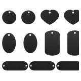 ALUMINUM STAMPING BLANK TAGS BULK METAL DOG TAGS