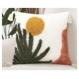 MERRYCOLOR BOHO THROW PILLOW COVER(18X18IN)