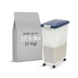 IRIS USA 37.5 LBS / 47 QT PET FOOD STORAGE