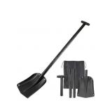 COFIT 43IN RETRACTABLE SNOW SHOVEL, BLACK