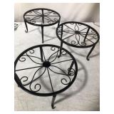 PLANT STANDS 9x5IN 3STANDS