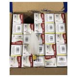 SATCO DECORATIVE FROSTED BULBS S3278 25BULBS