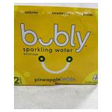 BUBLY SPARKING WATER PINEAPPLE 12 CANS