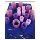 SELF GRIP HAIR CURLERS ASSORT SIZES 18PC