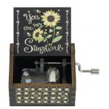 AIFEPRSLL MINI HAND CRANK MUSIC BOX YOU ARE MY