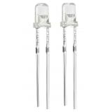 UXCELL SET OF 50 DIODE LIGHTS 3-3.4V 20MA (SILVER