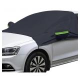 EXTRA LARGE WINDSHIELD SNOW ICE COVER WITH SIDE