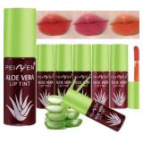 PEIYEN SET OF 6 WATERPROOF ALOE VERA LIP TINT SET