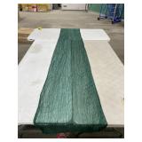 LARGE GREEN TABLE RUNNER